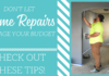 Are you needing to do some home repairs but do not want to spend a ton of money? You can definitely do some some needed work on your home without damaging your budget! Check out these tips!