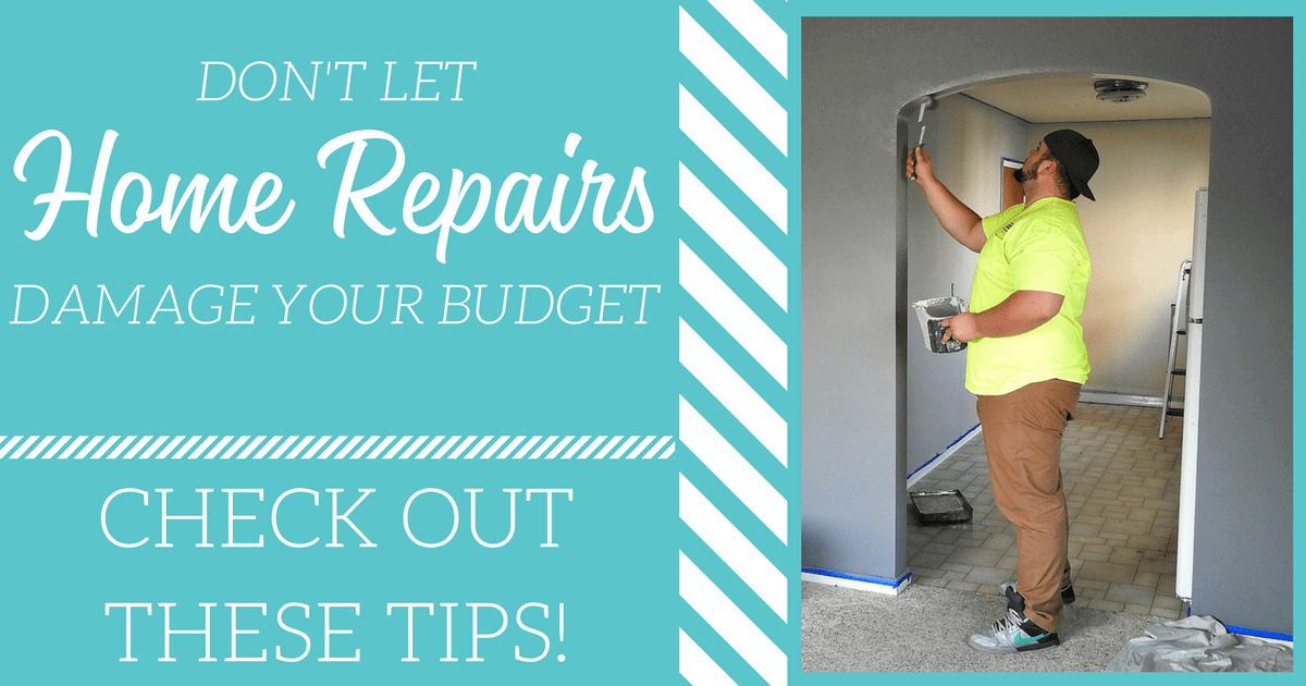 Are you needing to do some home repairs but do not want to spend a ton of money? You can definitely do some some needed work on your home without damaging your budget! Check out these tips!