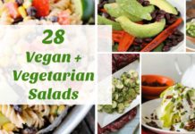 vegan and vegetarian salad recipes