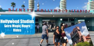 Hollywood Studios Extra Magic Hours Rides
