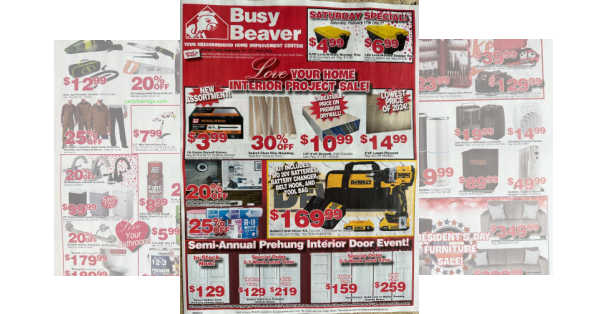 Busy Beaver Weekly Ad (2/14/24 - 2/27/24) Preview