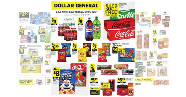 Dollar General Ad (2/18/24 - 2/24/24) Weekly Preview