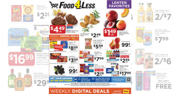 Food 4 Less Weekly (2/28/24 – 3/5/24) Ad Preview!