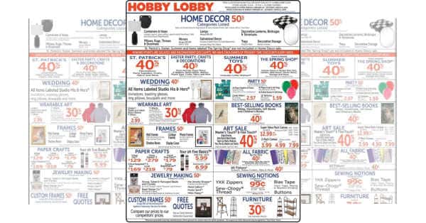 Hobby Lobby Weekly Ad (2/25/24 - 3/2/24)