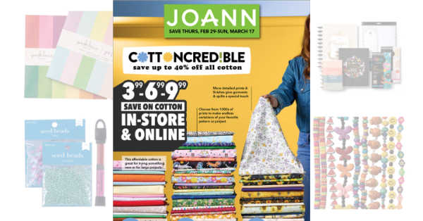 JoAnn Weekly Ad (2/29/24 - 3/17/24) Early Preview