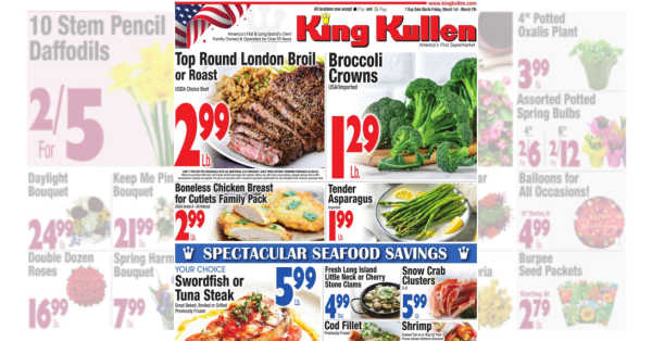 King Kullen Weekly Circular (3/1/24 – 3/7/24) Ad Preview