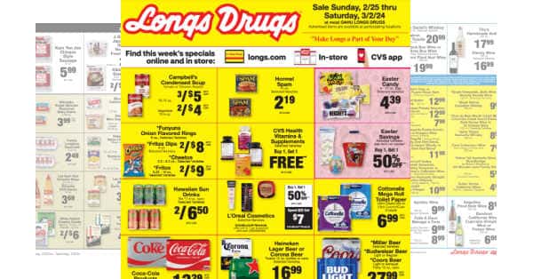 Longs Drugs Weekly Ad (2/25/24 - 3/2/24)