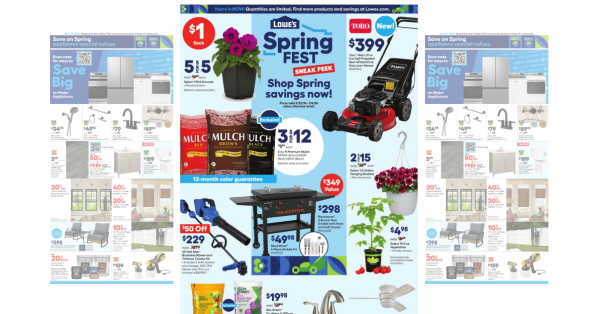 Lowe's Weekly Ad (2/22/24 - 3/6/24)