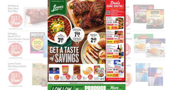 Lowes Foods Weekly Ad (2/21/24 – 2/27/24) Grocery Ad