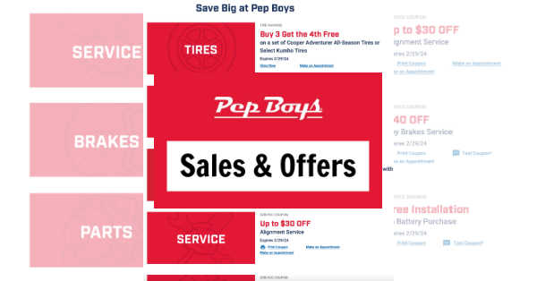 Pep Boys Ad (2/1/24 – 2/29/24) Preview!