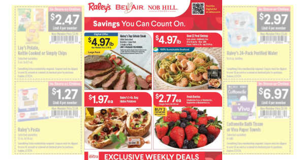 Raley’s Weekly Ad (2/21/24 – 2/27/24) Early Ad Preview
