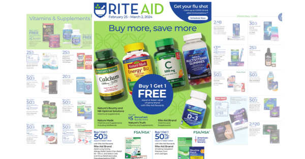 Rite Aid Weekly Ad (2/25/24 - 3/2/24)
