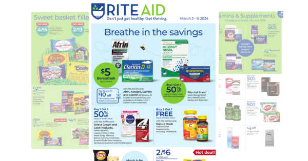Rite Aid Weekly Ad (3/3/24 - 3/9/24)