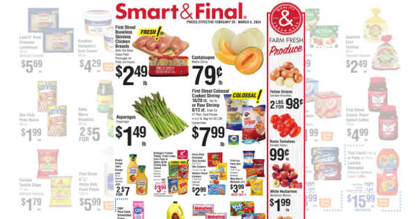 Smart and Final Weekly Ad (2/28/24 – 3/5/24) Preview!