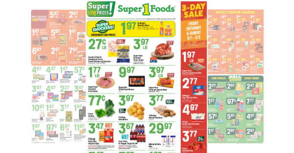 Super 1 Foods Ad (2/28/24 - 3/5/24)