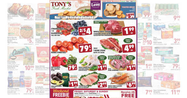 Tony's Fresh Market Weekly Ad (2/28/24 – 3/5/24) Preview