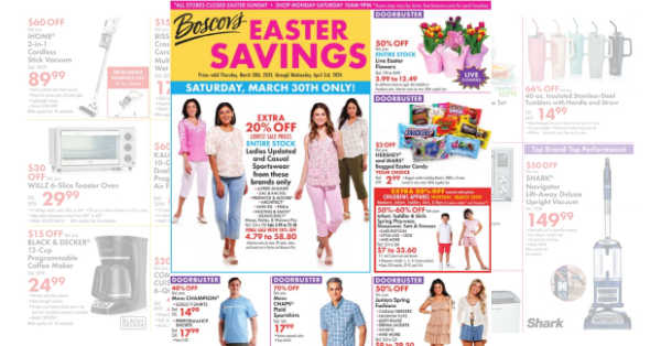 Boscov's Ad (3/28/24 - 4/3/24) Weekly Preview