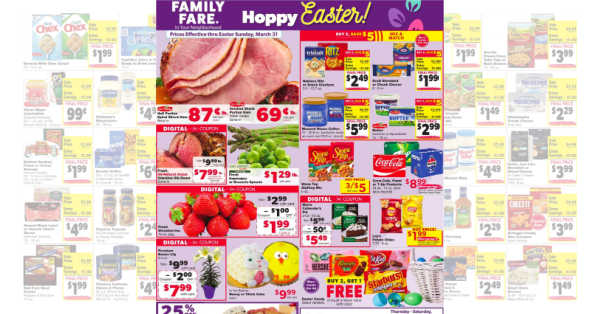 Family Fare Weekly Ad (3/24/24 – 3/31/24) Early Ad Preview