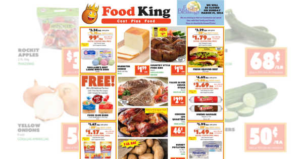 Food King Ad (3/27/24 – 4/2/24) Weekly Ad Preview