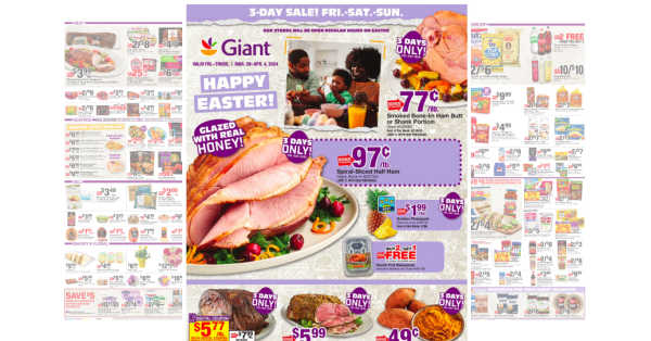 Giant Weekly Ad (3/29/24 - 4/4/24)