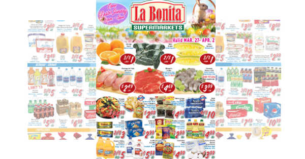 La Bonita Weekly Ad (3/27/24 - 4/2/24) Preview!