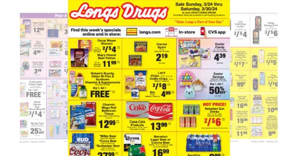 Longs Drugs Weekly Ad (3/24/24 - 3/30/24)