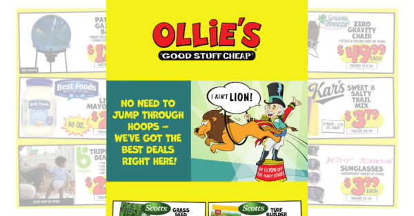Ollie's Weekly Ad (3/28/24 - 4/3/24) Early Sales Preview