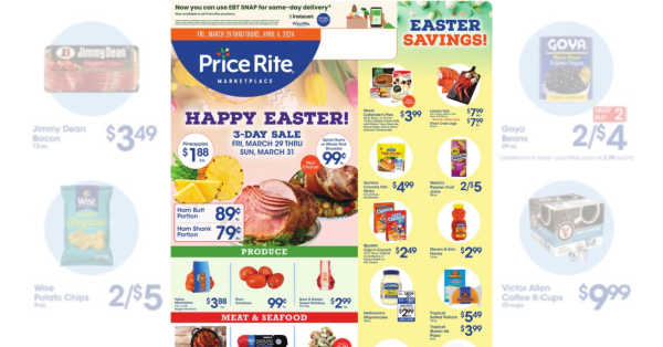 Price Rite Flyer (3/29/24 – 4/4/24) Weekly Ad Preview