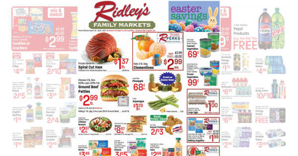 Ridley's Ad (3/26/24 - 4/1/24) Weekly Ad Preview