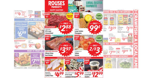 Rouses Weekly (3/27/24 - 4/3/24) Ad Preview