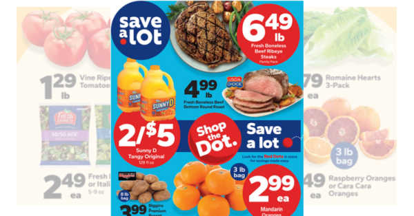Save A Lot Weekly (3/6/24 – 3/12/24) Ad Preview!