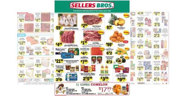 Sellers Bros. Weekly Ad (3/27/24 - 4/5/24) Preview