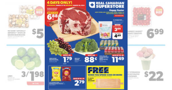 Superstore Weekly Flyer (March 28 to April 3, 2024) Preview