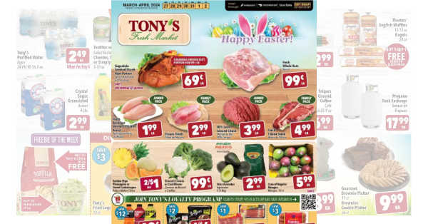Tony's Fresh Market Weekly Ad (3/27/24 – 4/2/24) Preview