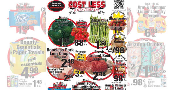 Cost Less Weekly Ad (4/24/24 – 4/30/24) CostLess Food Ad