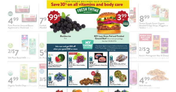 Fresh Thyme Weekly (4/17/24 – 4/23/24) Early Ad Preview