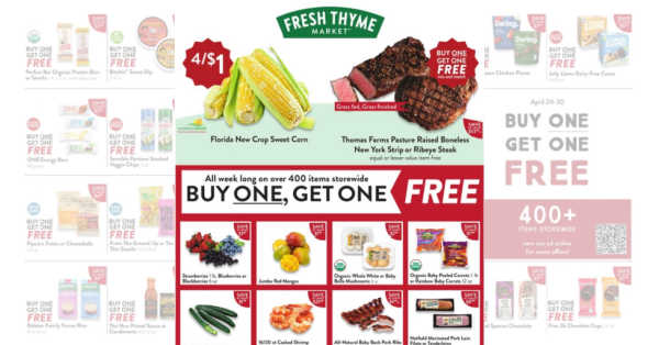 Fresh Thyme Weekly (4/24/24 – 4/30/24) Early Ad Preview