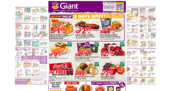 Giant Weekly Ad (4/12/24 - 4/18/24)