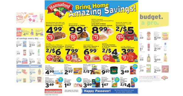 Hannaford Flyer (4/14/24 – 4/20/24) Weekly Ad Preview