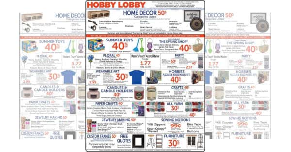 Hobby Lobby Weekly Ad (4/14/24 - 4/20/24)