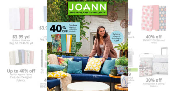 JoAnn Weekly Ad (4/18/24 - 5/8/24) Early Preview