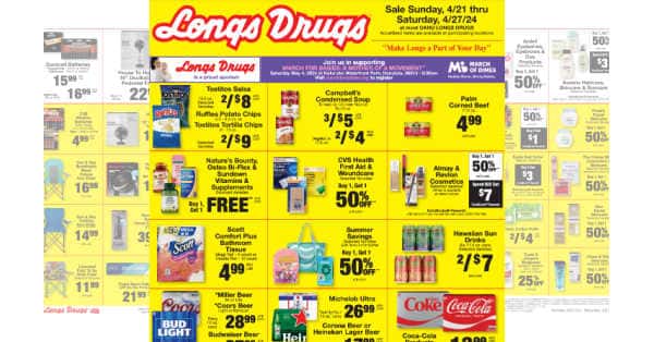 Longs Drugs Weekly Ad (4/21/24 - 4/27/24)
