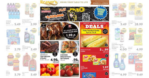 Reasor's Ad (4/24/24 – 4/30/24) Weekly Ad Preview