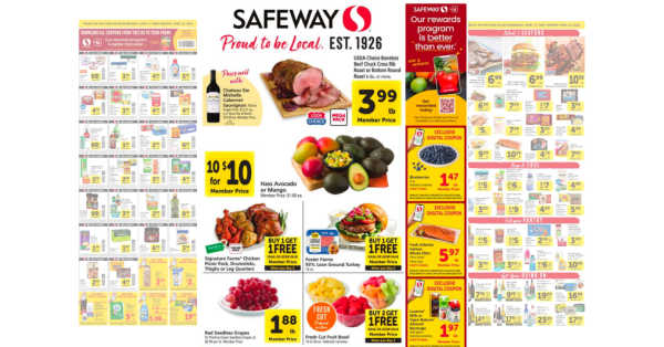 Safeway Weekly Ad (4/17/24 - 4/23/24)