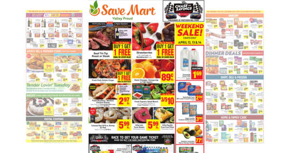 Save Mart Weekly Ad (4/10/24 - 4/16/24)
