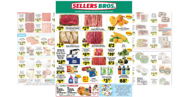 Sellers Bros. Weekly Ad (4/10/24 - 4/16/24) Preview