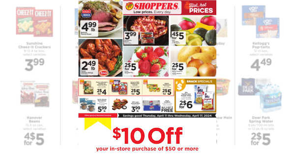 Shoppers Weekly Ad (4/11/24 - 4/17/24) Preview