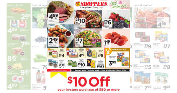 Shoppers Weekly Ad (4/25/24 - 5/1/24) Preview
