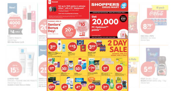 Shoppers Drug Mart Weekly Flyer (April 20 to 25, 2024) Preview