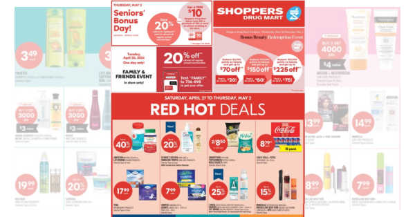 Shoppers Drug Mart Weekly Flyer (April 27 to May 2, 2024) Preview